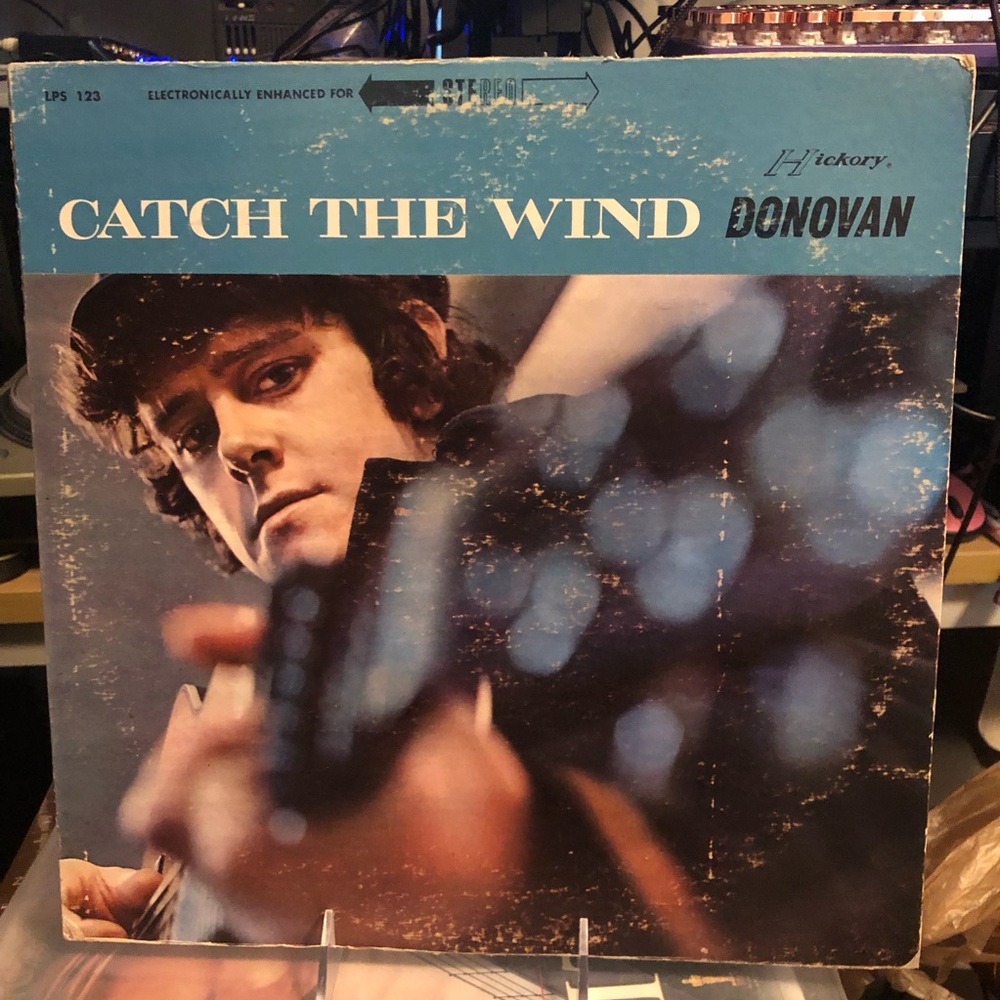 Catch The Wind Vinyl Album - Blue Cover